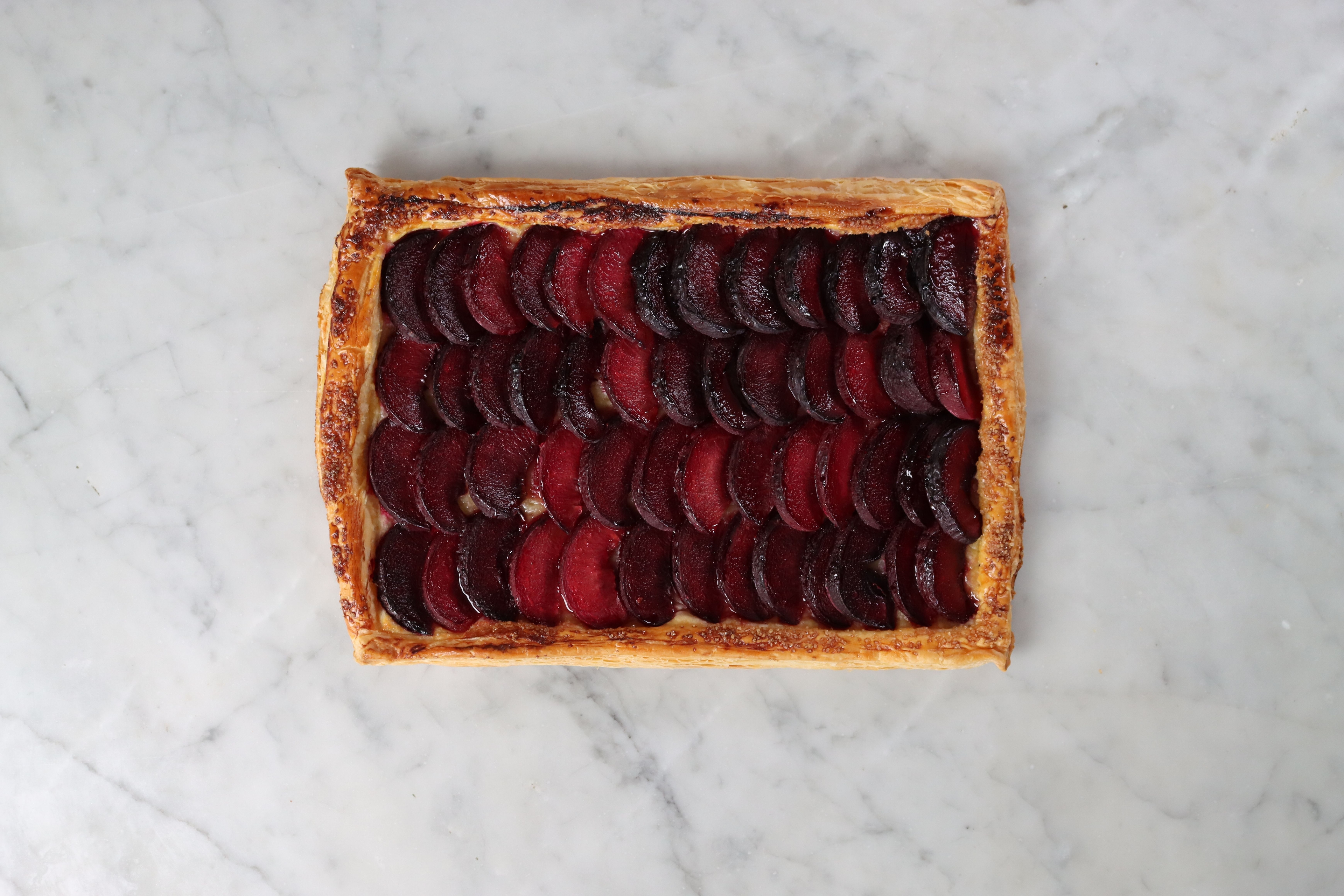 Quick and Easy Black Plum Galette