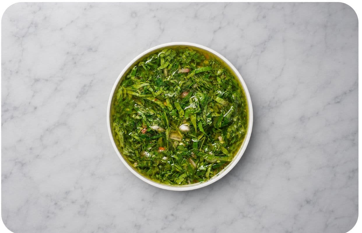 Carrot Top Chimichurri