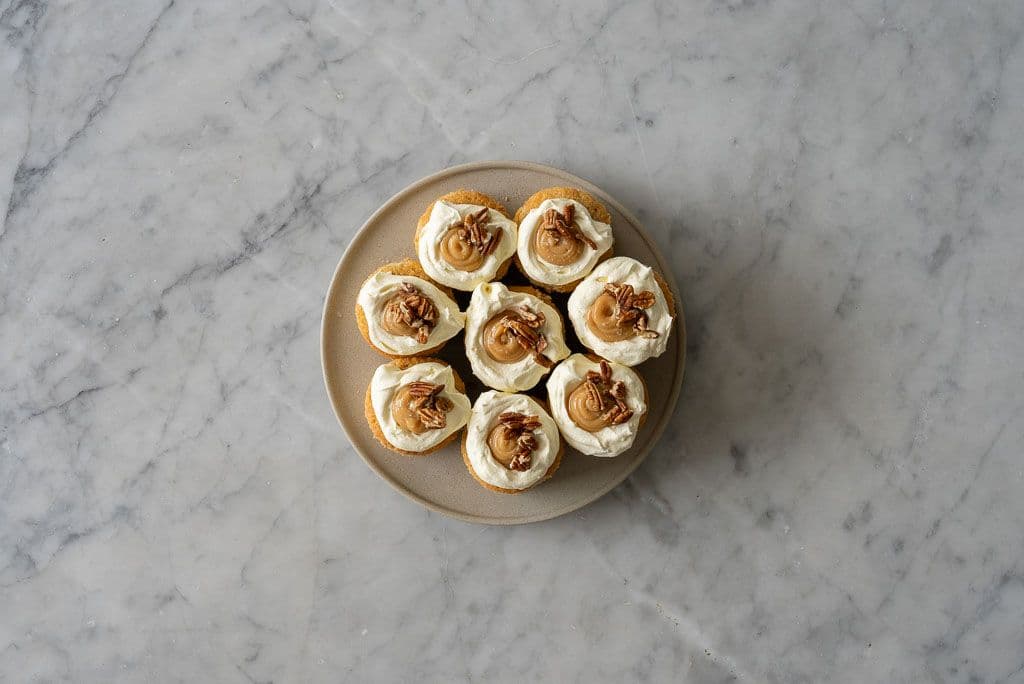 Mini Tres Leche Cakes with Dulce De Leche