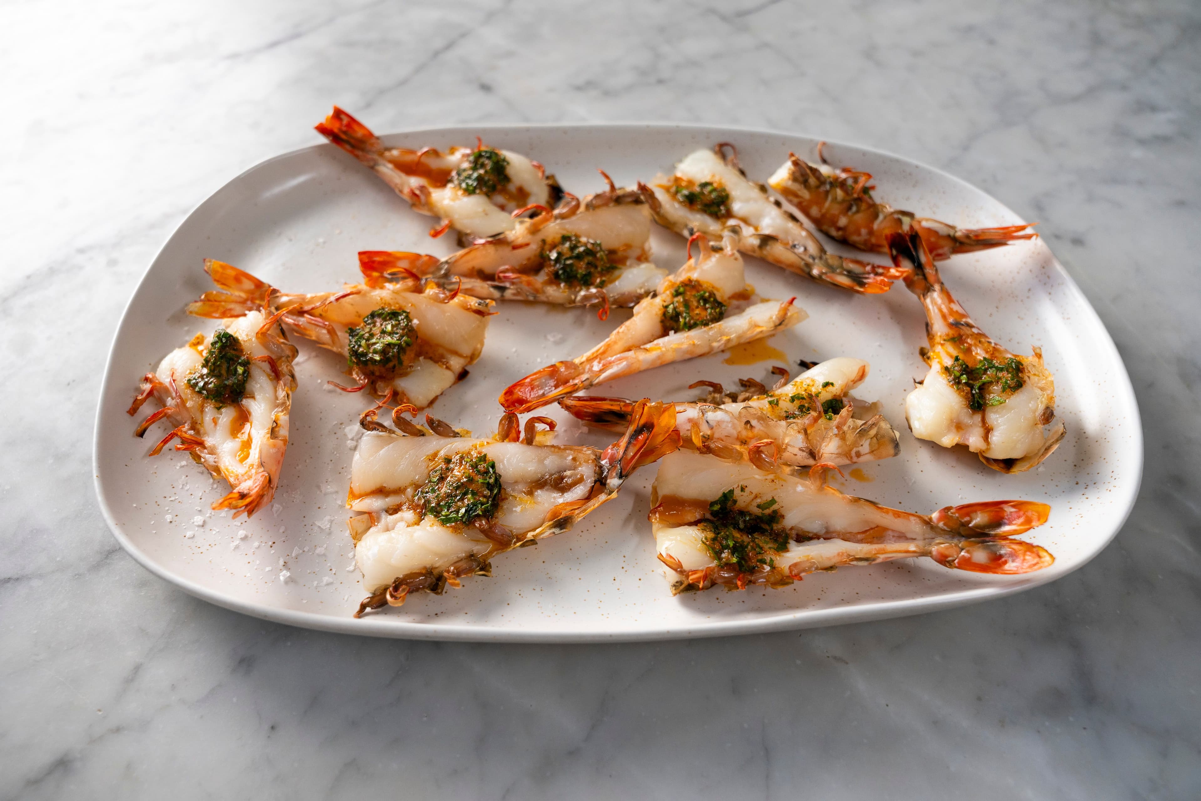 BBQ Prawns with Smoky Garlic and Parsley Butter recipe preview