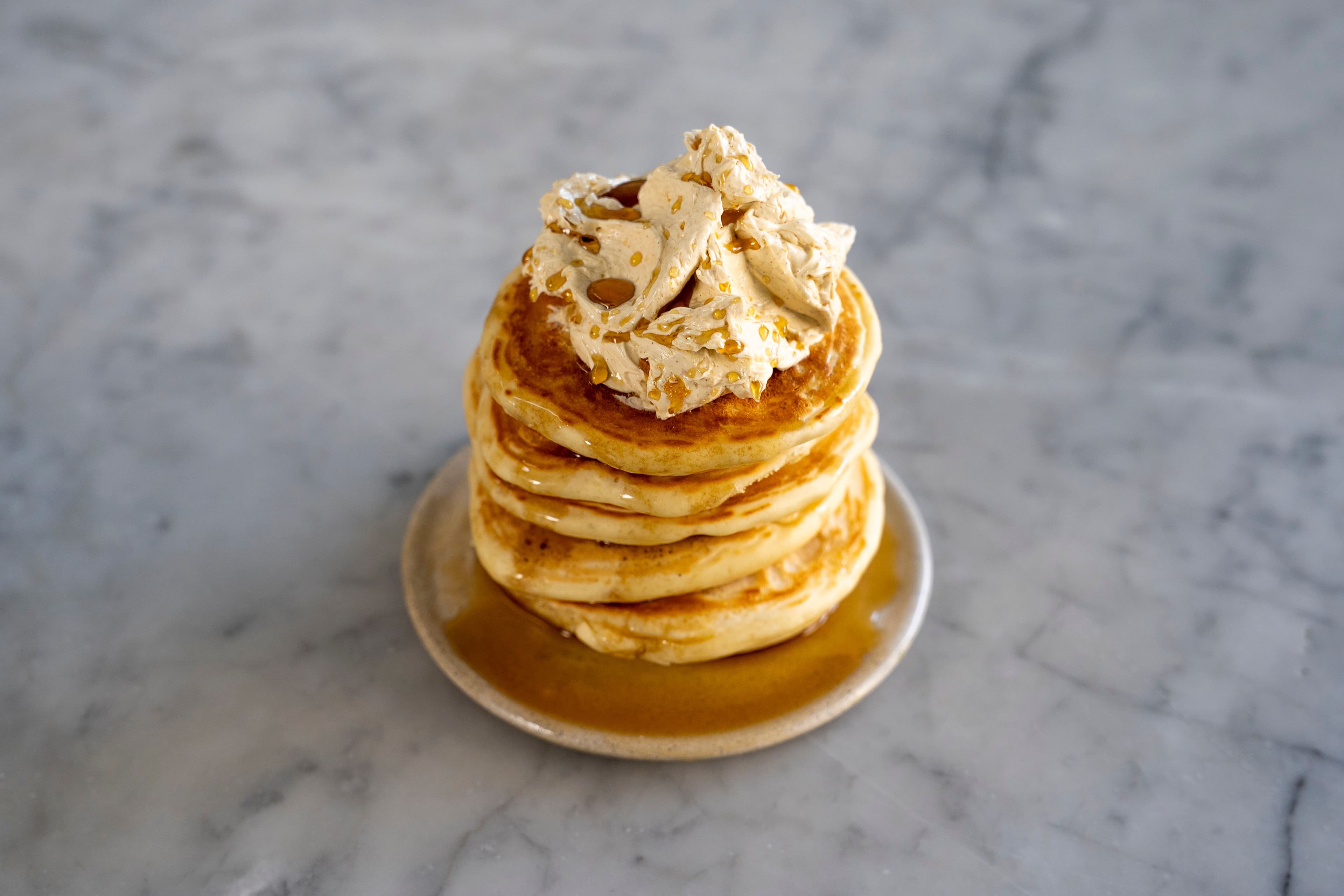 Diner-Style Hot Cakes with Whipped Butter