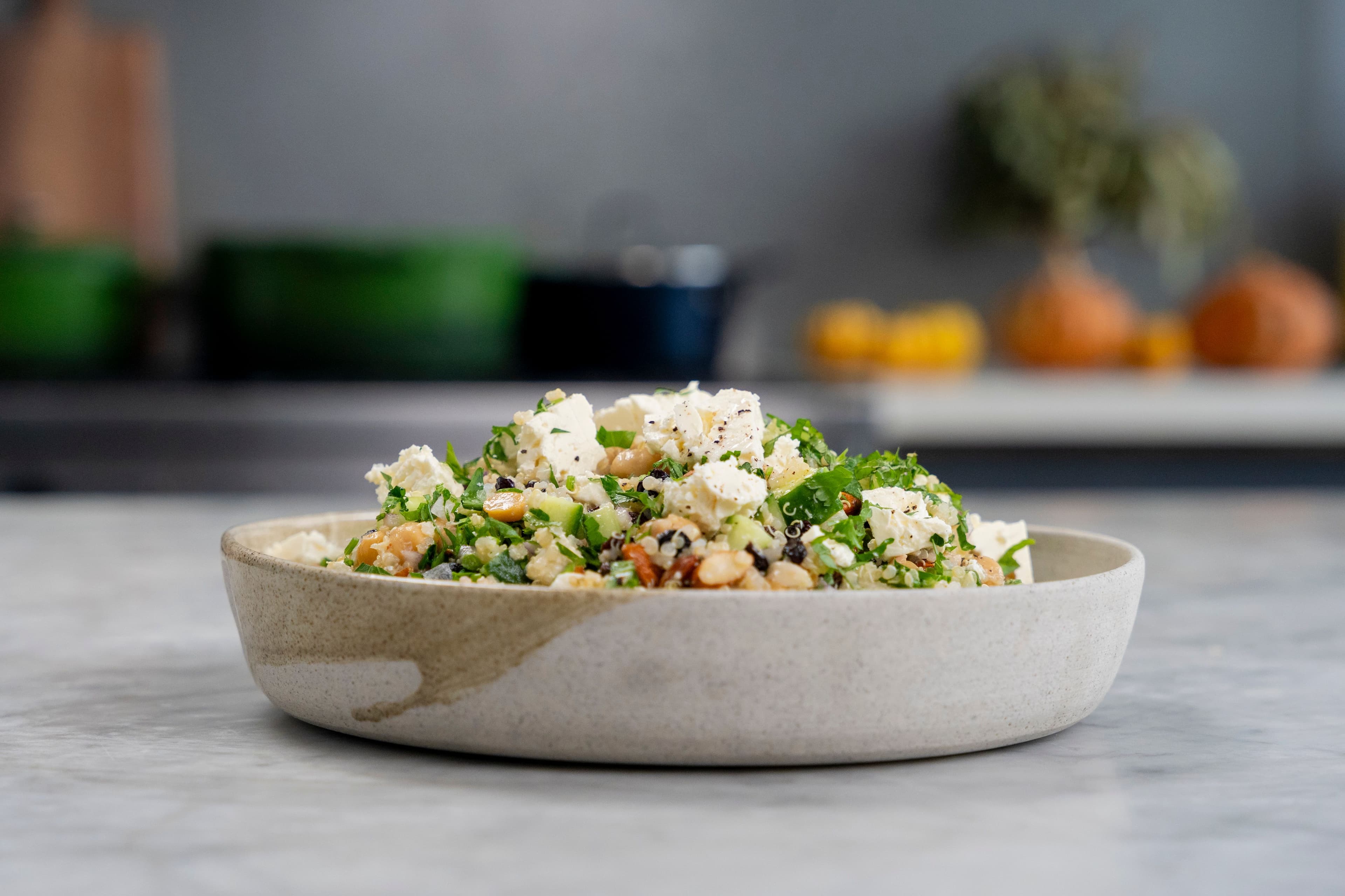 Chickpea, Feta and Herb Salad recipe preview