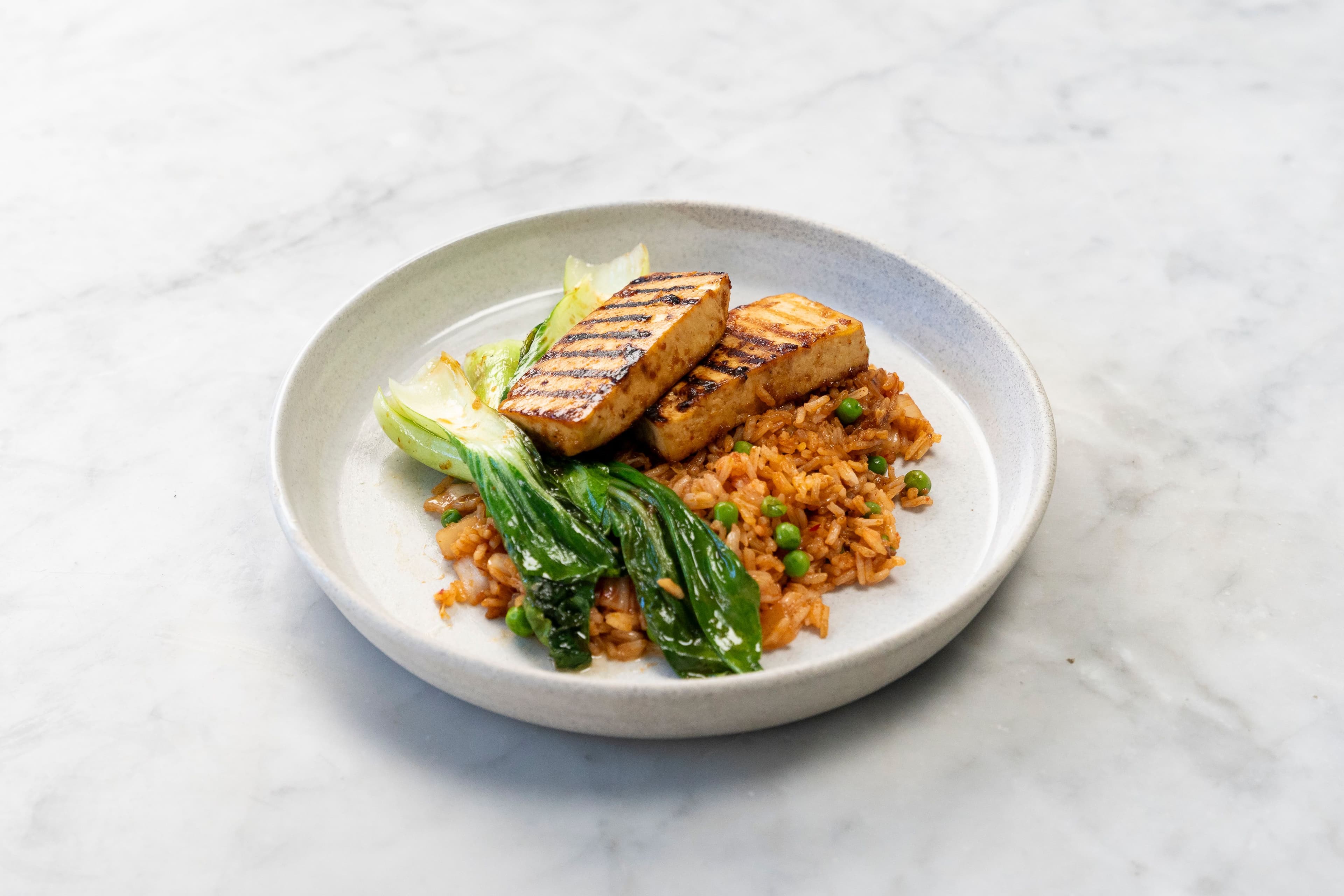 Korean Fried Rice & BBQ Tofu recipe preview