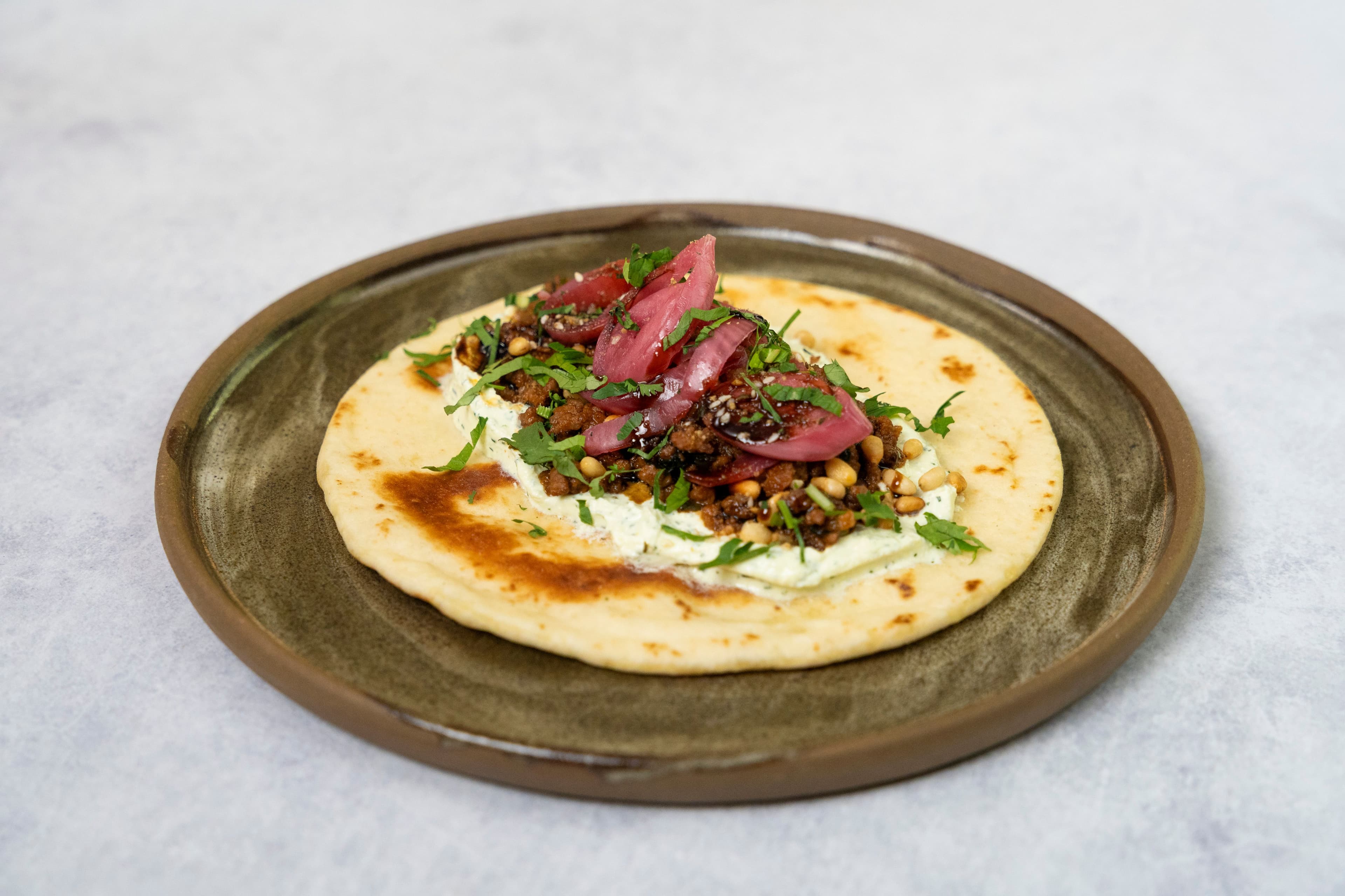Mediterranean Lamb Flatbreads recipe preview