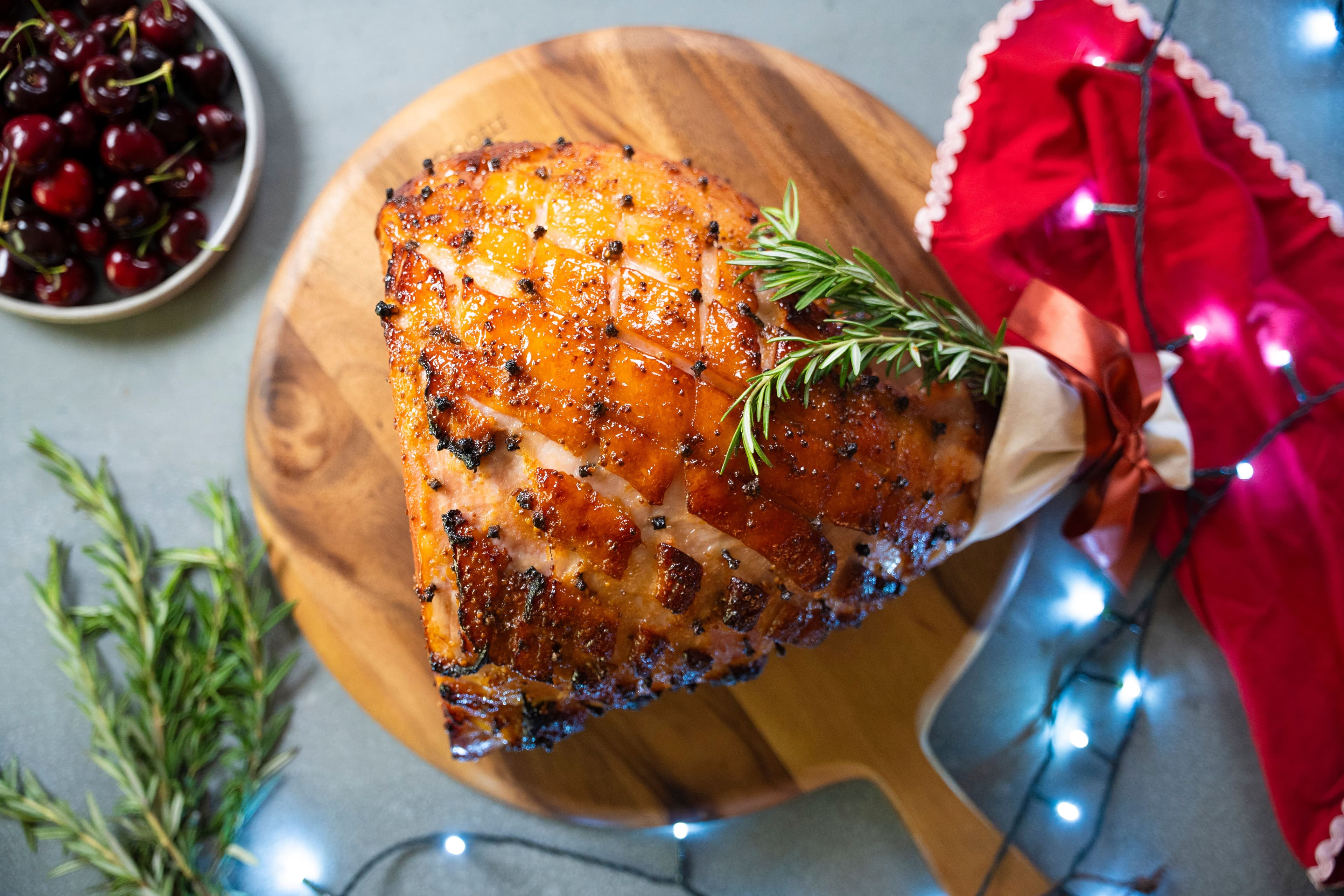 Honey Mustard Baked Ham