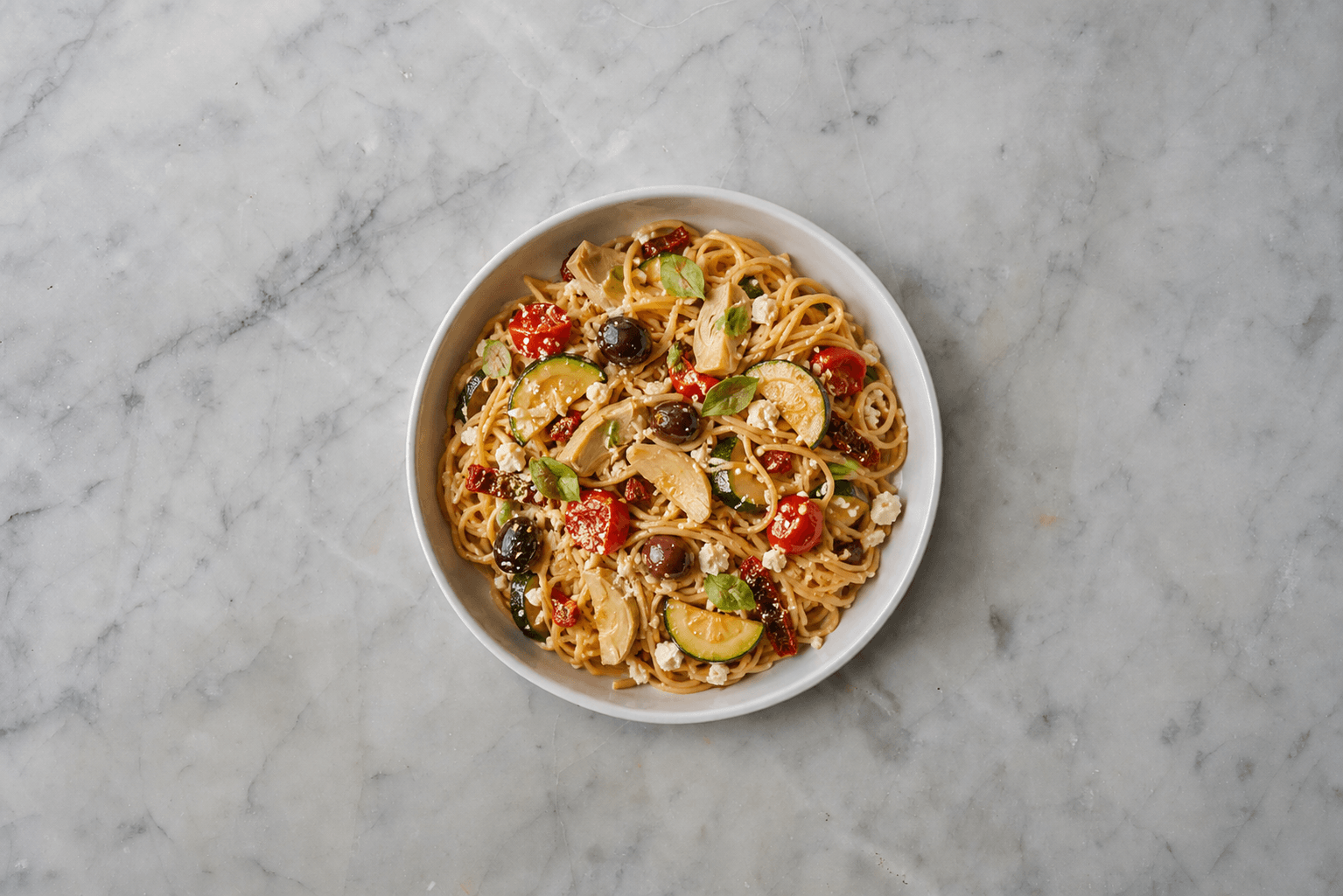 One Pot Greek-Style Pasta