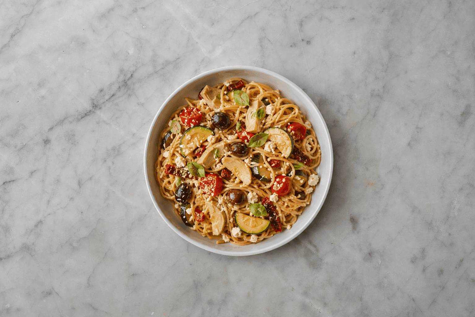 One Pot Greek-Style Pasta