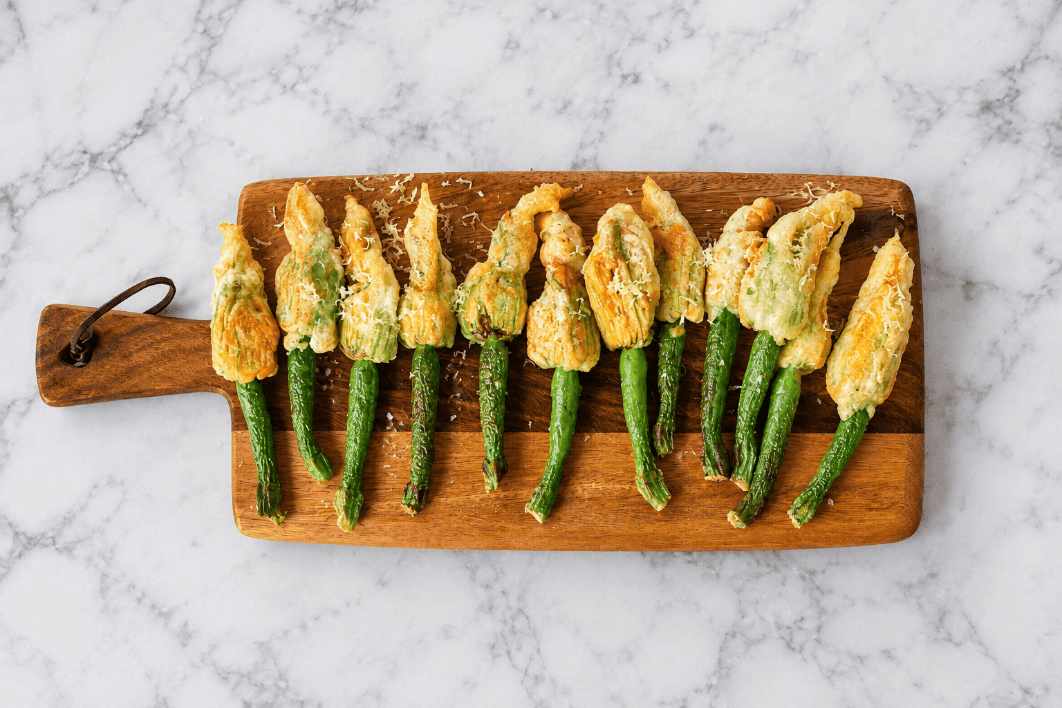 How to make Stuffed Zucchini Flowers recipe preview