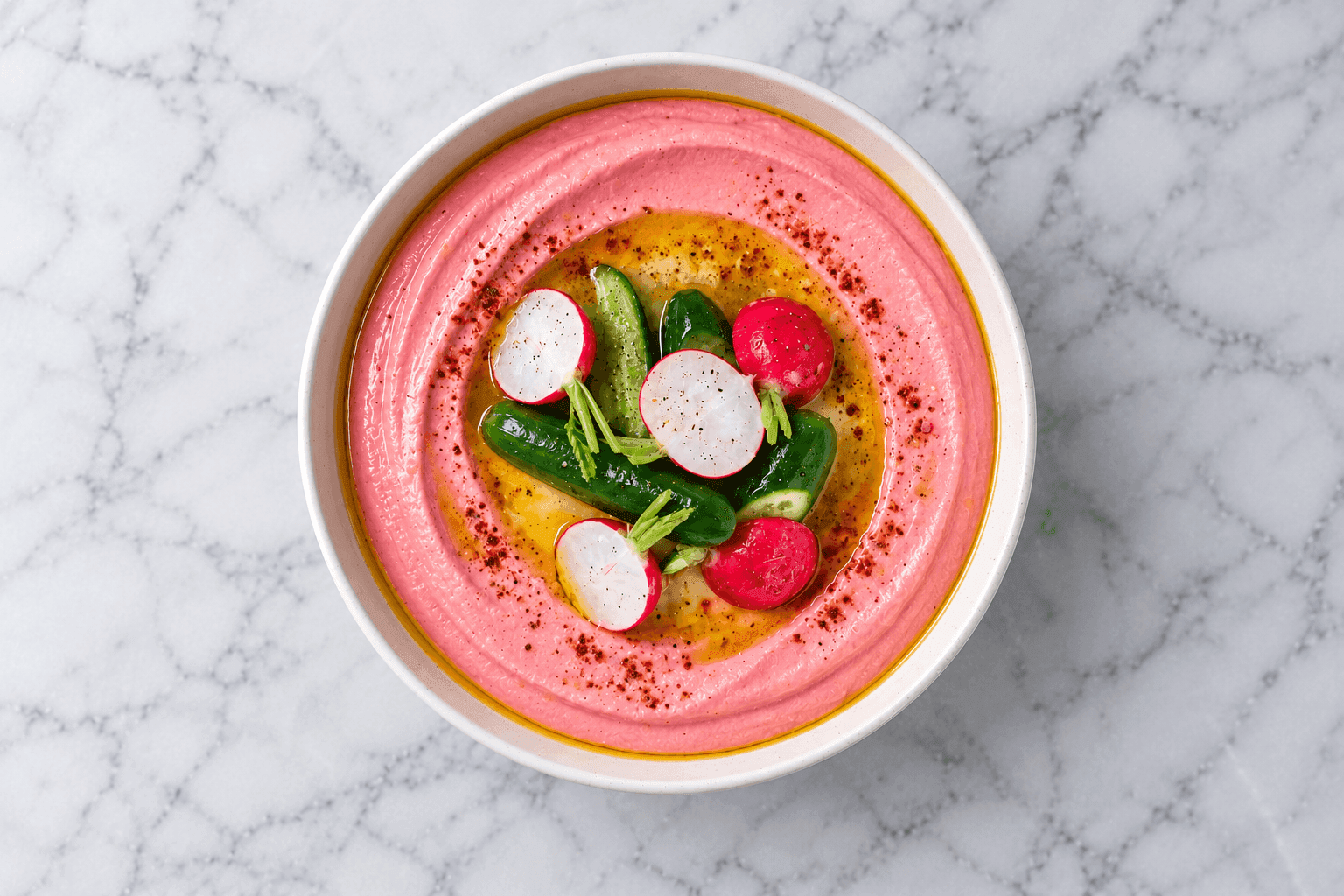 Beetroot hummus