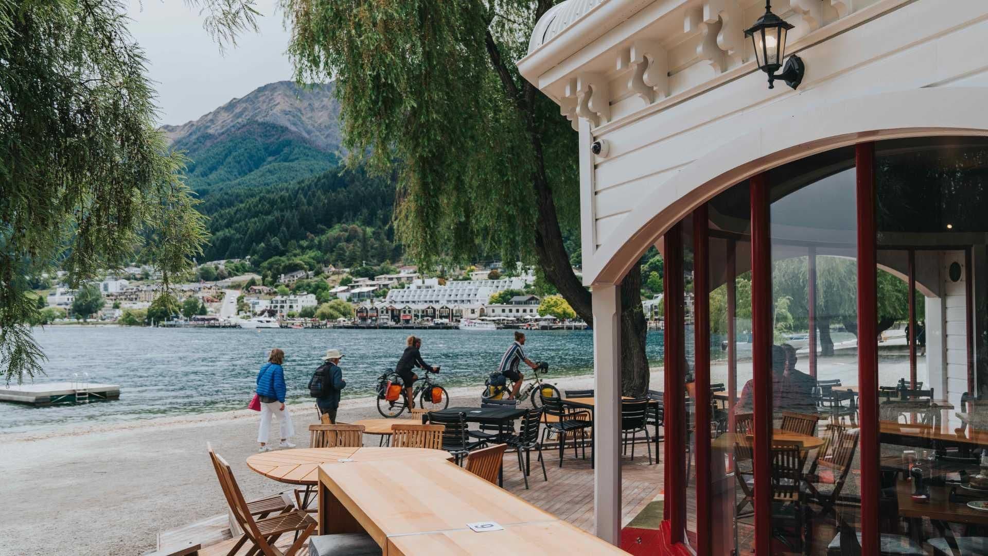 Images for Ben Bayly Has Turned Queenstown's Heritage Bathhouse Building Into a Nostalgic Brit-Themed Eatery