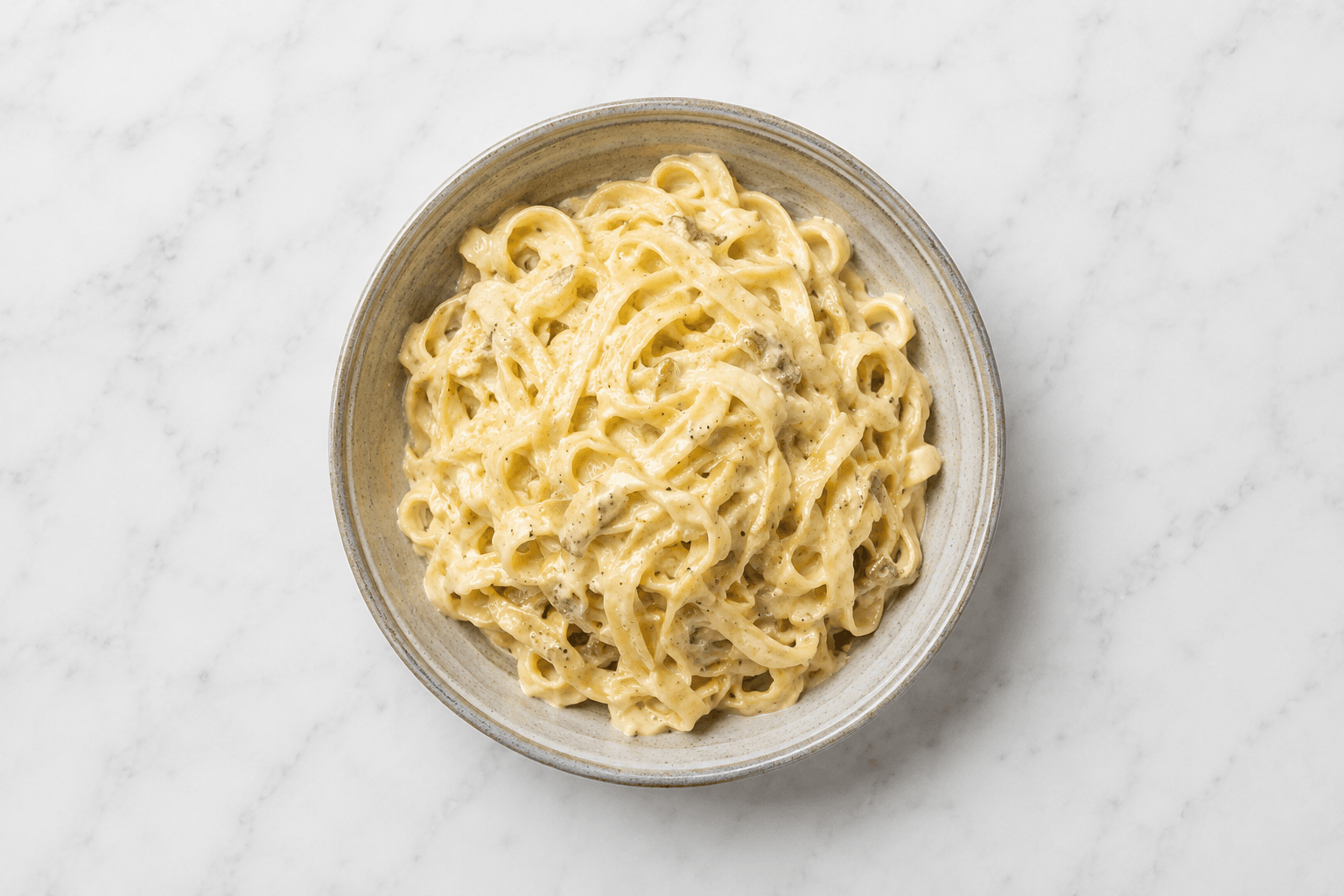 Fancy Tagliatelle alla carbonara