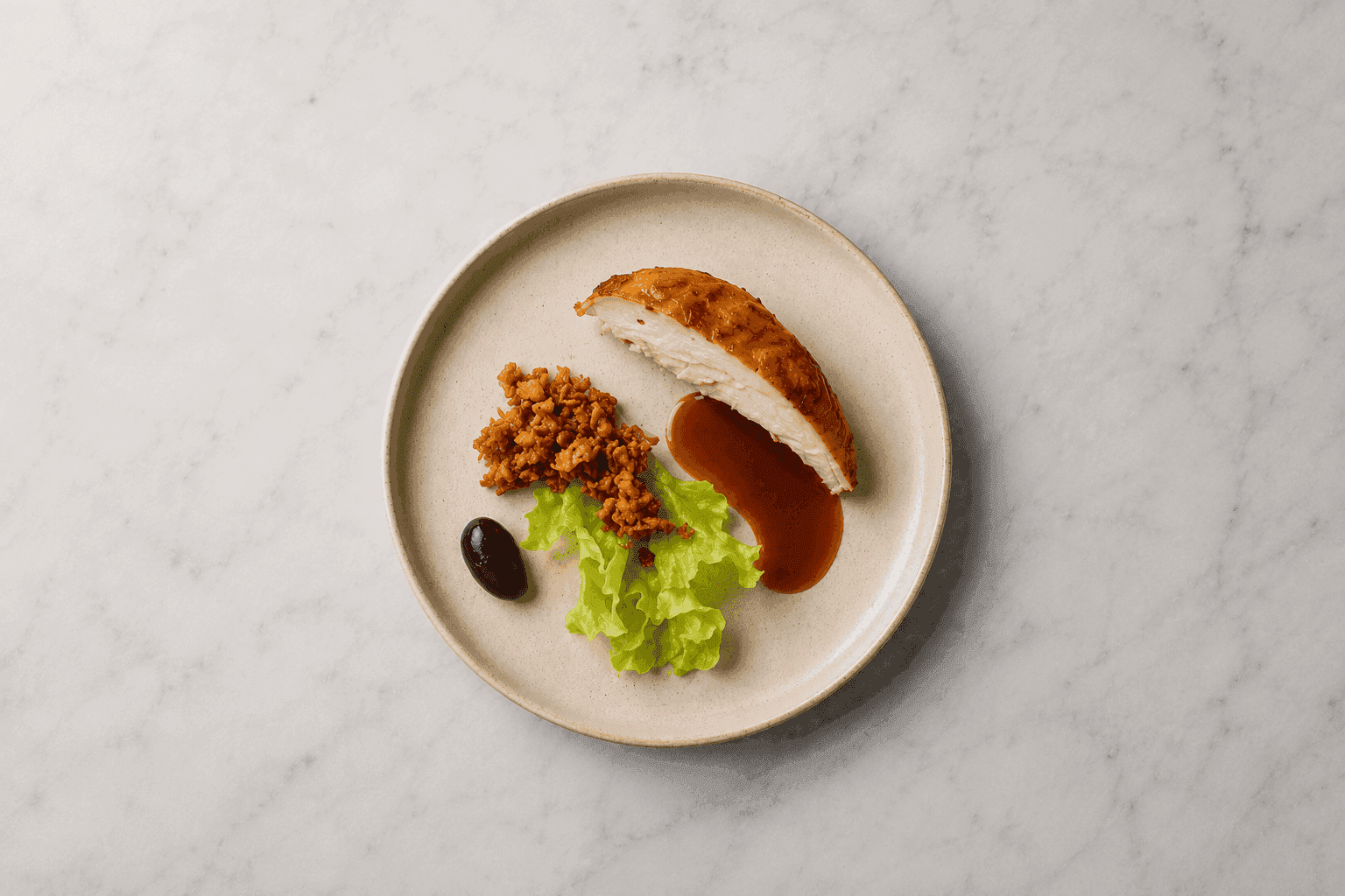 Nduja Roast Chicken with Cherry Purée, Fennel & Watercress recipe preview