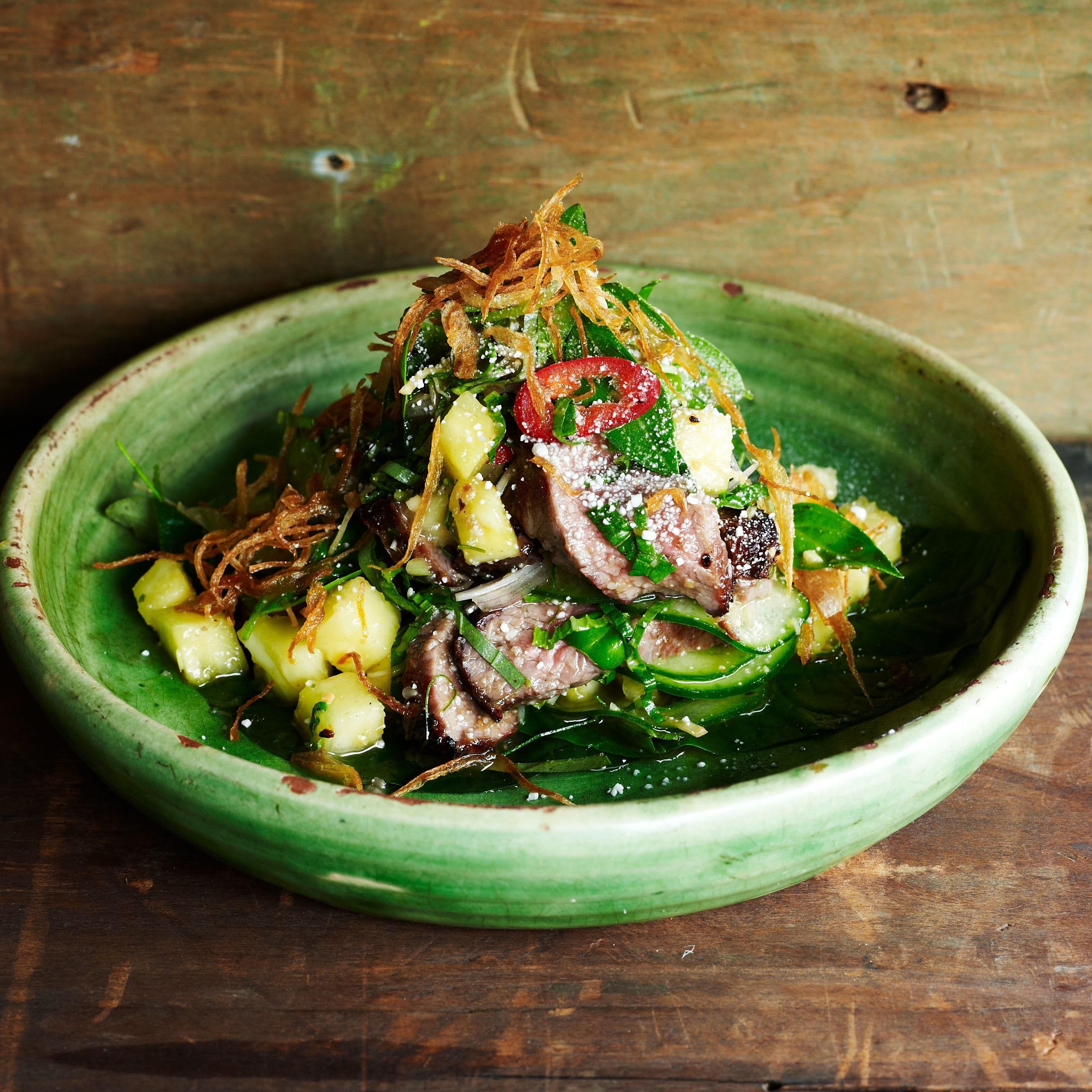 Pepper Beef and Pineapple Salad recipe preview