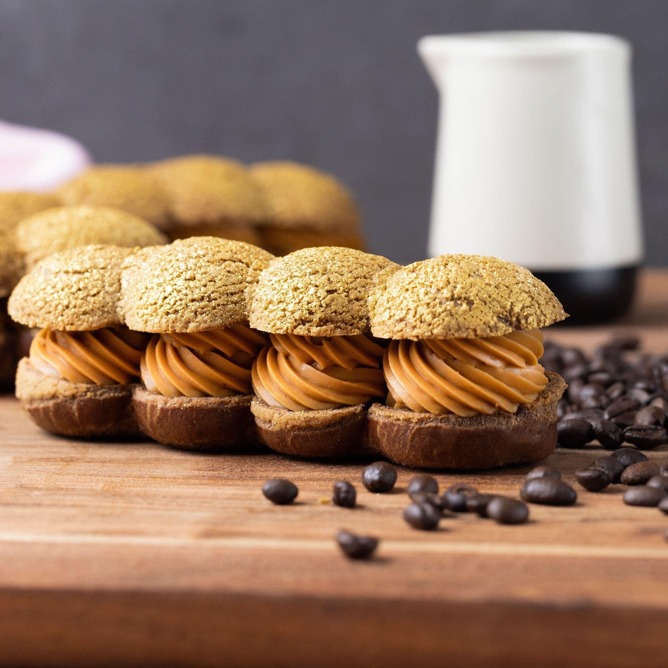 Coffee Caramel Eclairs recipe preview
