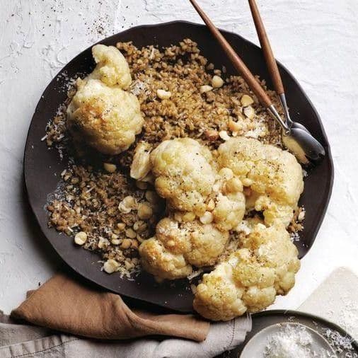 Cauliflower, its Leaves and Barley recipe preview
