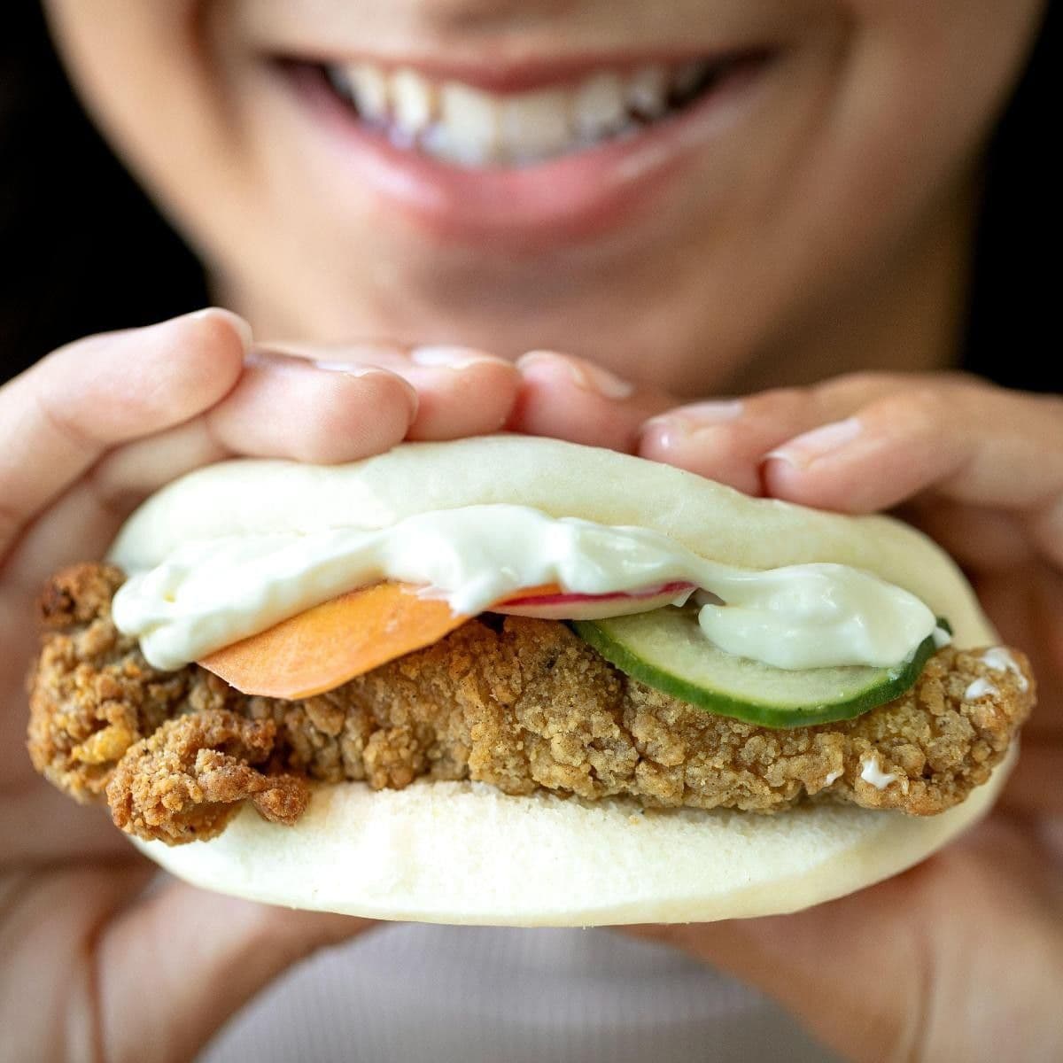 Fried Chicken Bao recipe preview