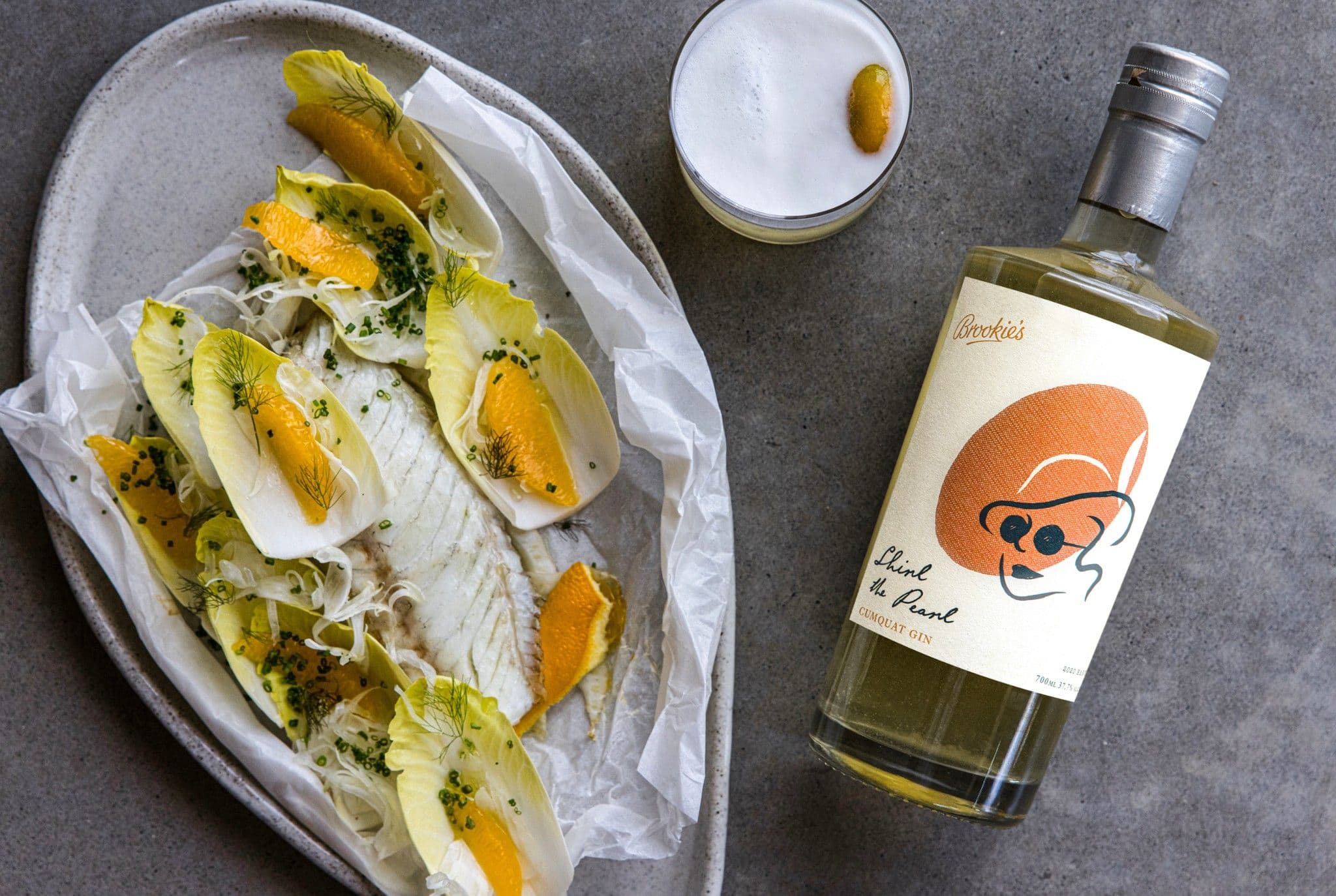 Roasted Flathead with Orange and Fennel Salad recipe preview
