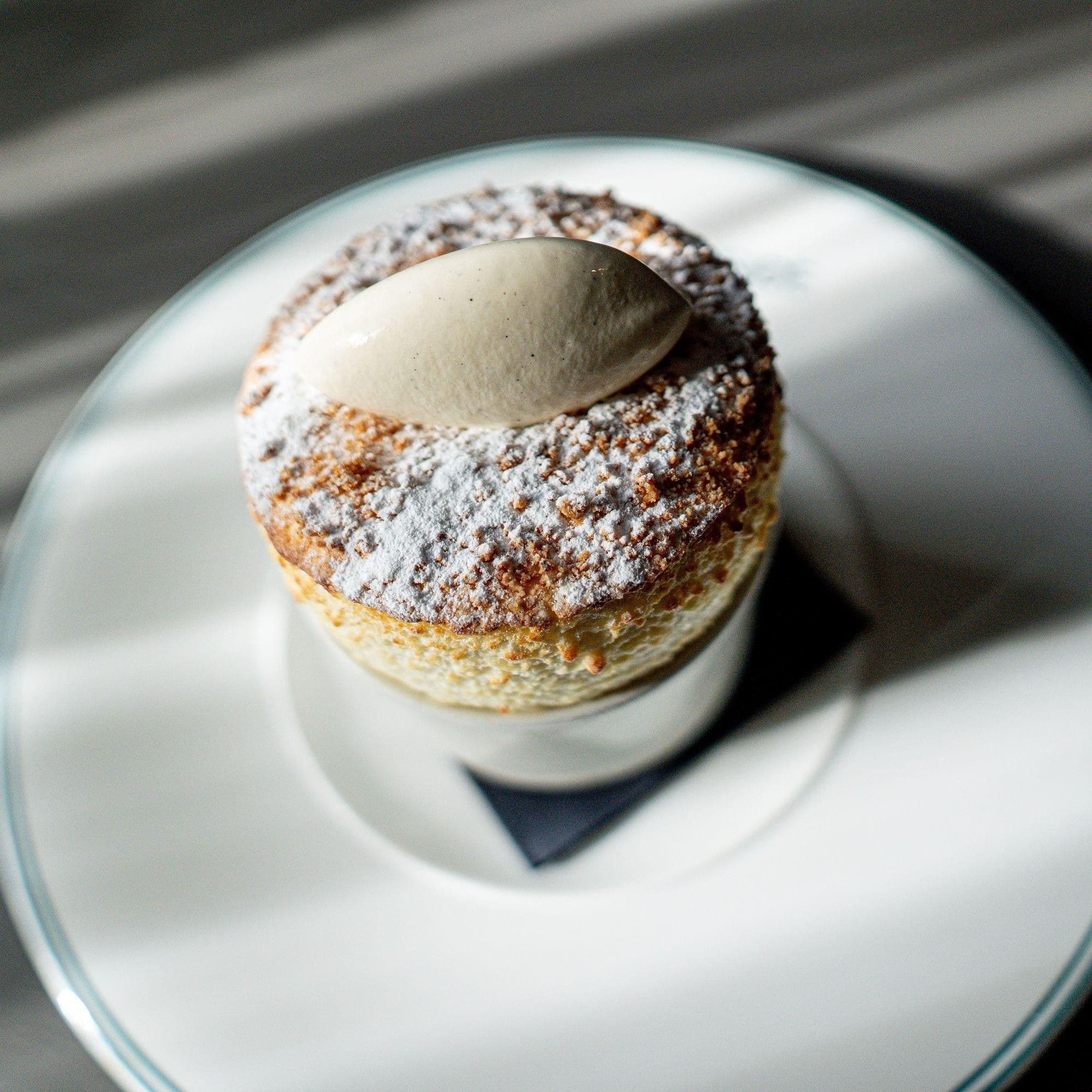 Apple Crumble Soufflé recipe preview