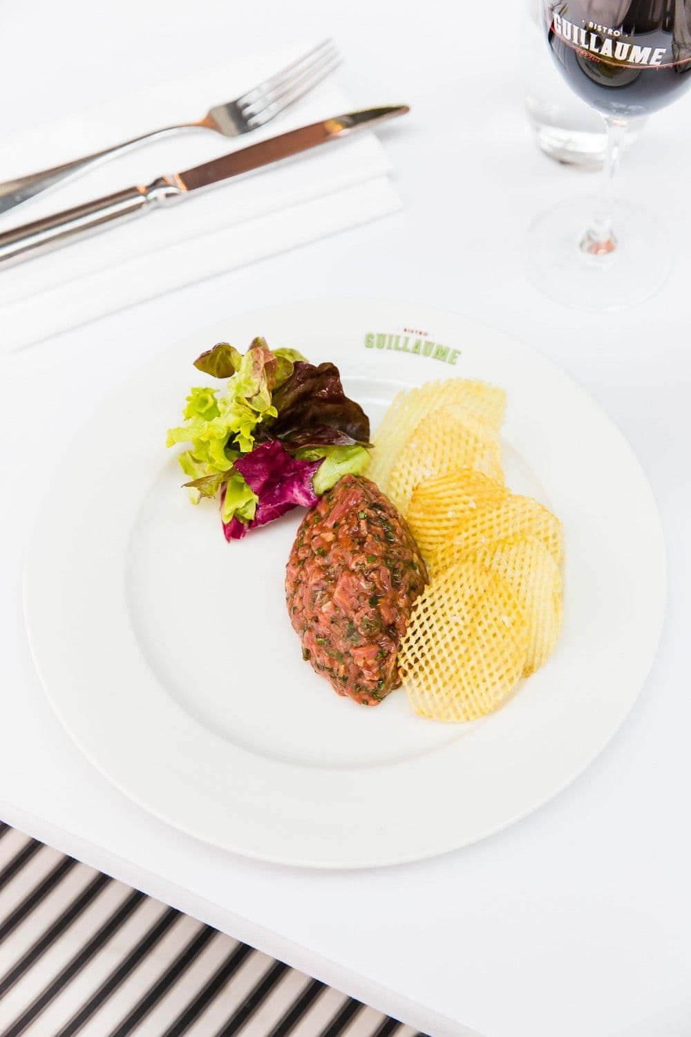 Steak Tartare with Pommes Gaufrettes recipe preview