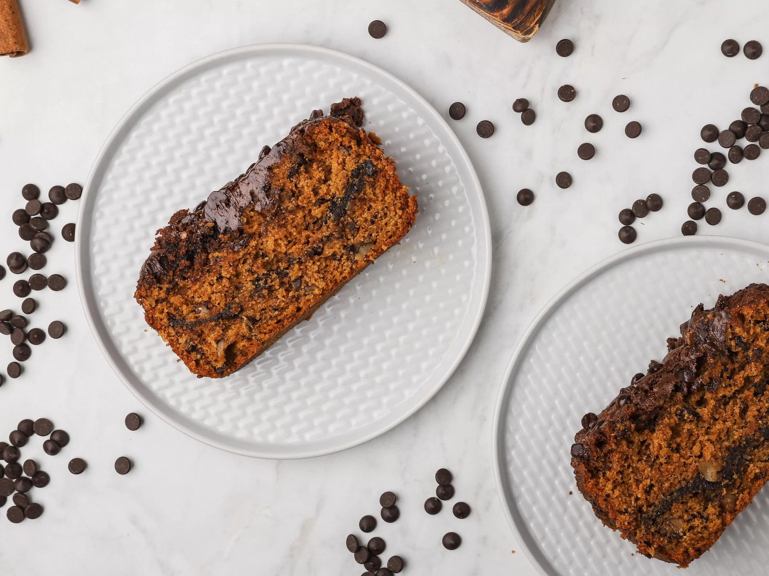 Chocolate Pumpkin and Tahini Bread recipe preview