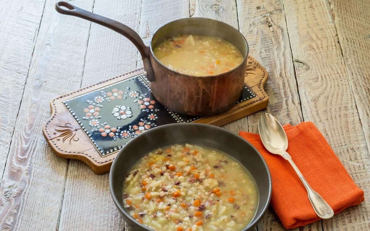Swiss Barley Soup (Gerstensuppe) recipe preview