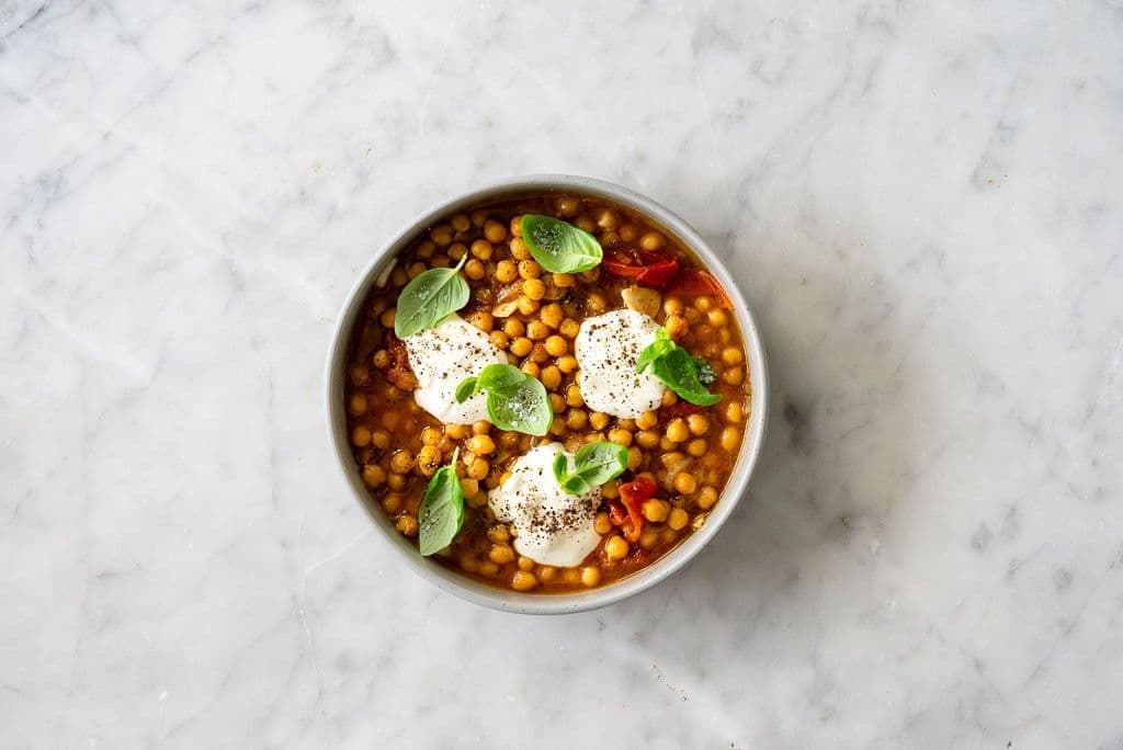 Braised Chickpeas recipe preview