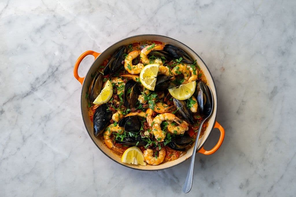 Easy Seafood Paella recipe preview