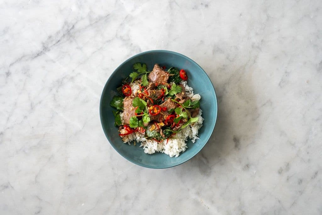 Beef with Wild Betel Leaf and Lemongrass recipe preview