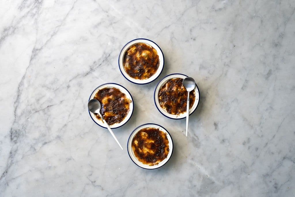 Grape, Ginger, and Yoghurt Brûlée recipe preview