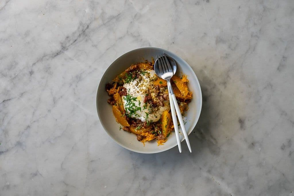 Buratta with Salciccia & Orange recipe preview