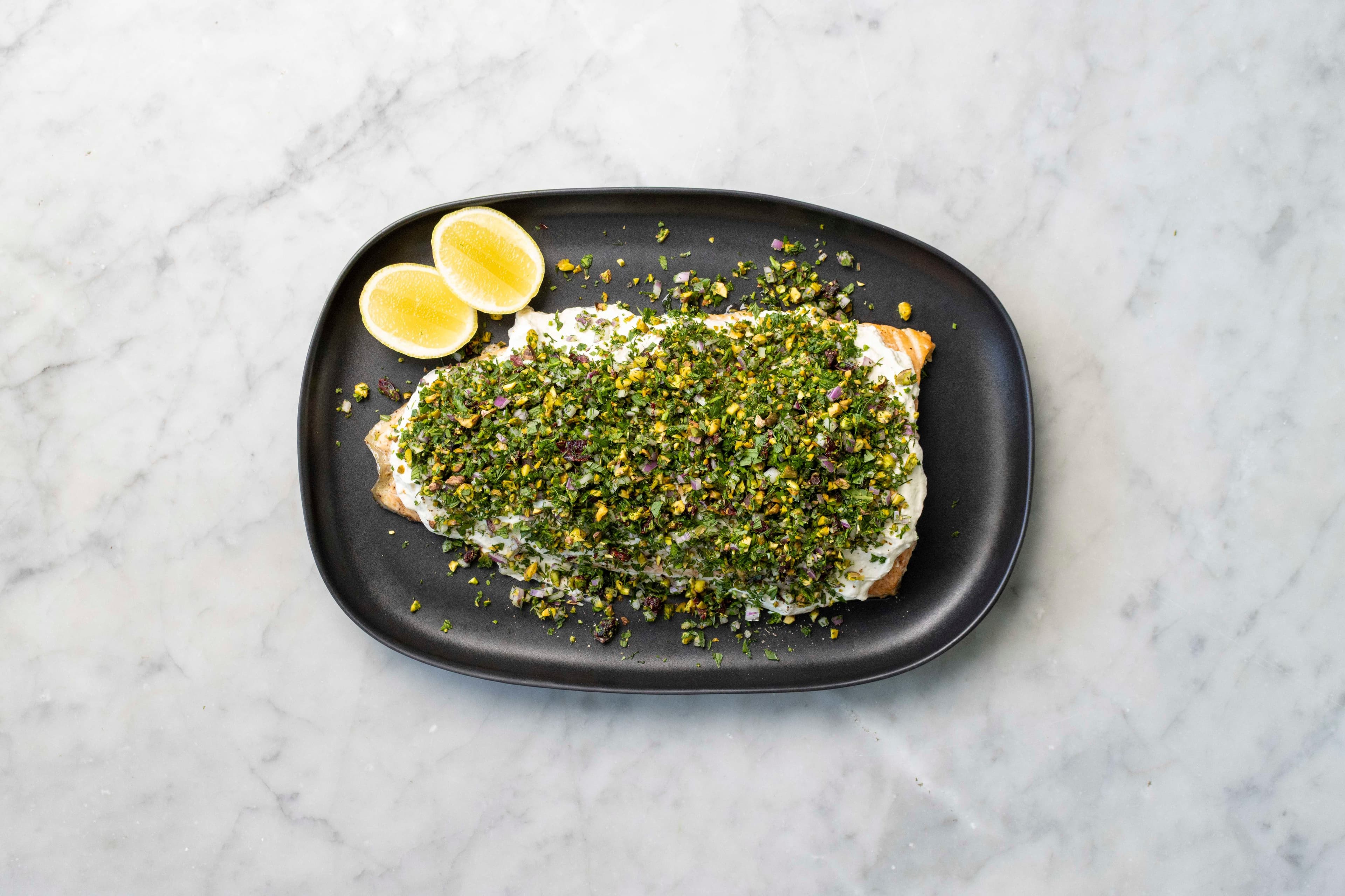Salmon tarator recipe preview
