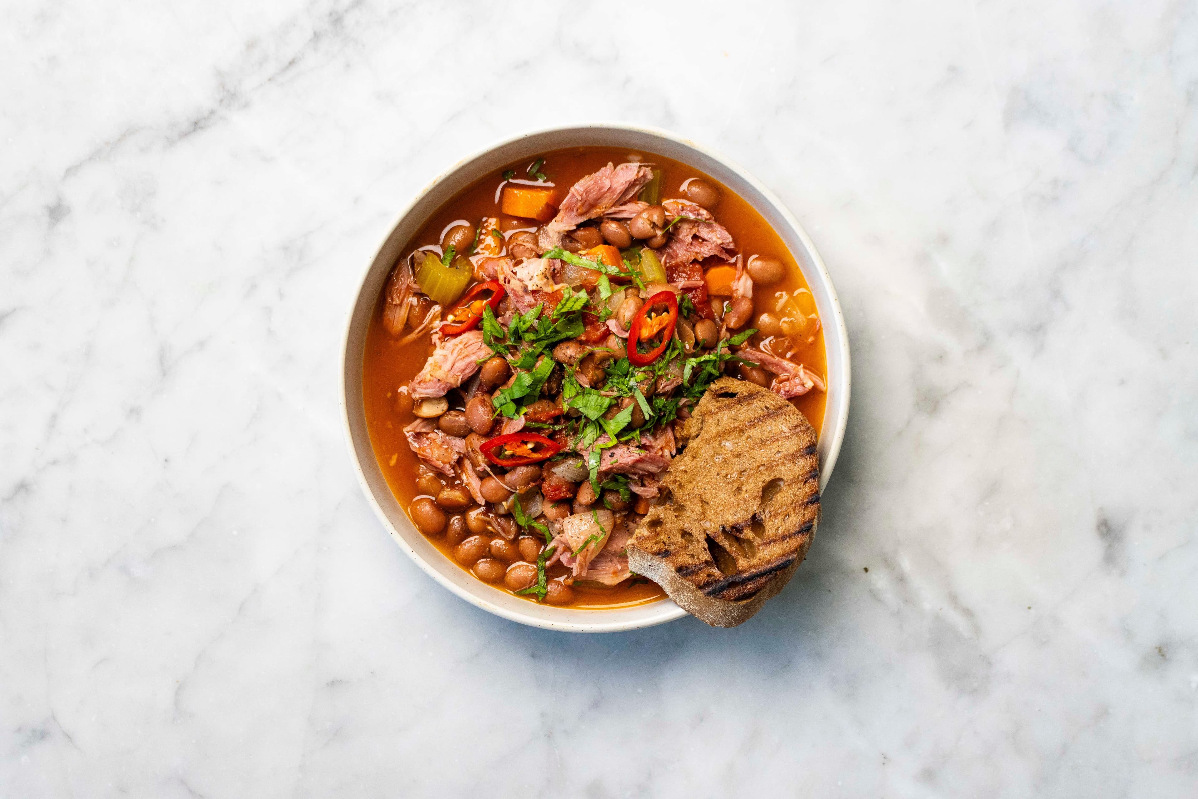 Ham Bone and Bean Cassoulet recipe preview